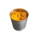 Консервы желтые ломтики персика в сиропе в A10